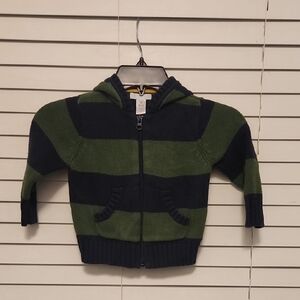 (3 ITEMS FOR $15) Old Navy Kids Striped Sweater Jacket Size 18-24 Months